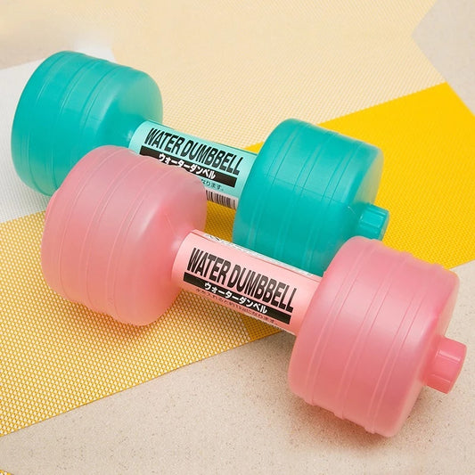 Body Building Water Dumbbell Dumbbells Slimming Fitness Gym Equipment Yoga for Training Sport Plastic Bottle Exercise